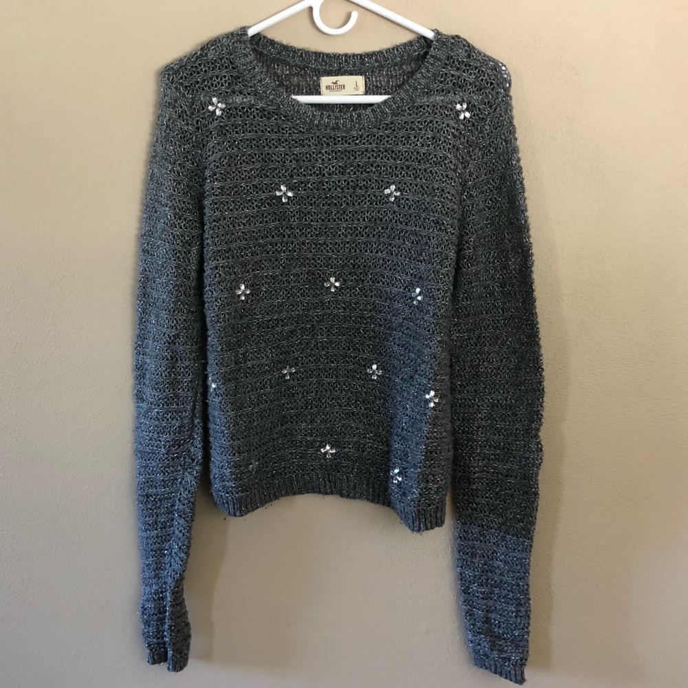 Hollister jeweled Sweater.
